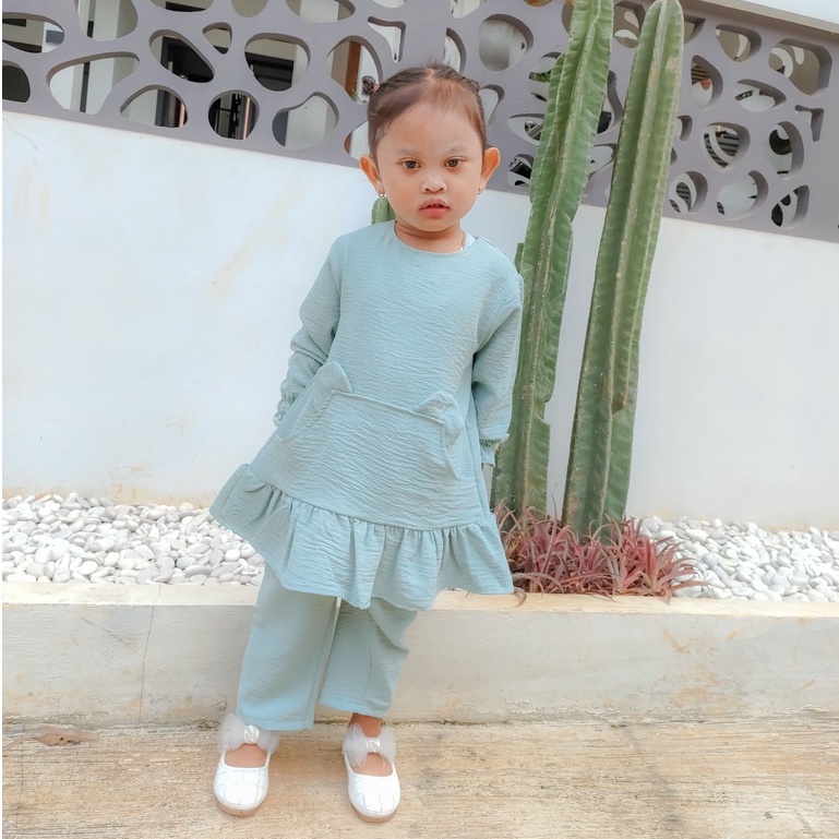 FAYRA KIDS SET/ SETCEL ANAK TERBARU NYAMAN PAKAI