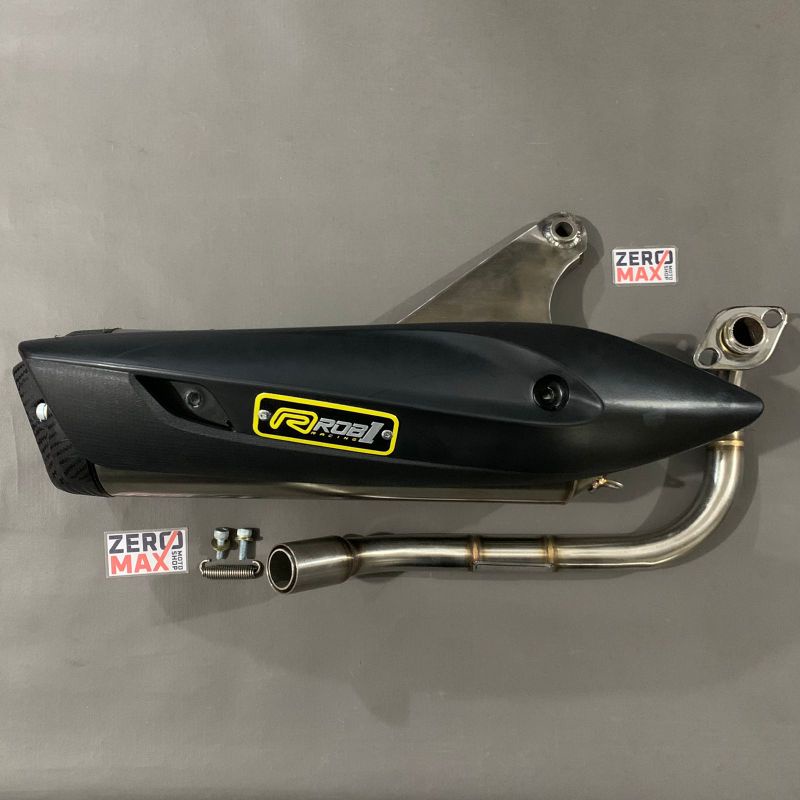 Knalpot ROB1 Standar Racing Original Honda Beat FI ESP Scoopy FI ESP UP TO 2019
