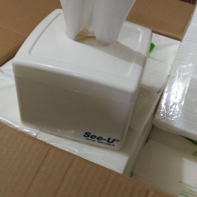 TISSUE SEE-U MEJA KECIL 150 SHEET ATAU TISSUE SEE-U POP UP 150 SHEET
