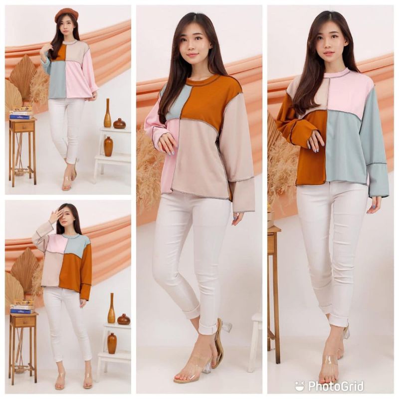 ZARA BLOUSE KEBALIK / REVERSE sweater