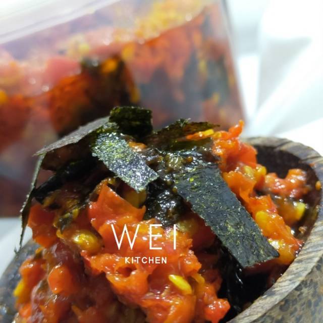Sambal Nori (Rumput Laut) Vegetarian