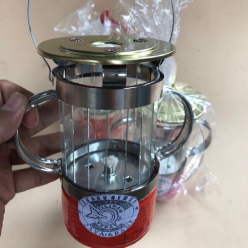 Lampu damar / lampu ublik / lampu isi minyak goreng