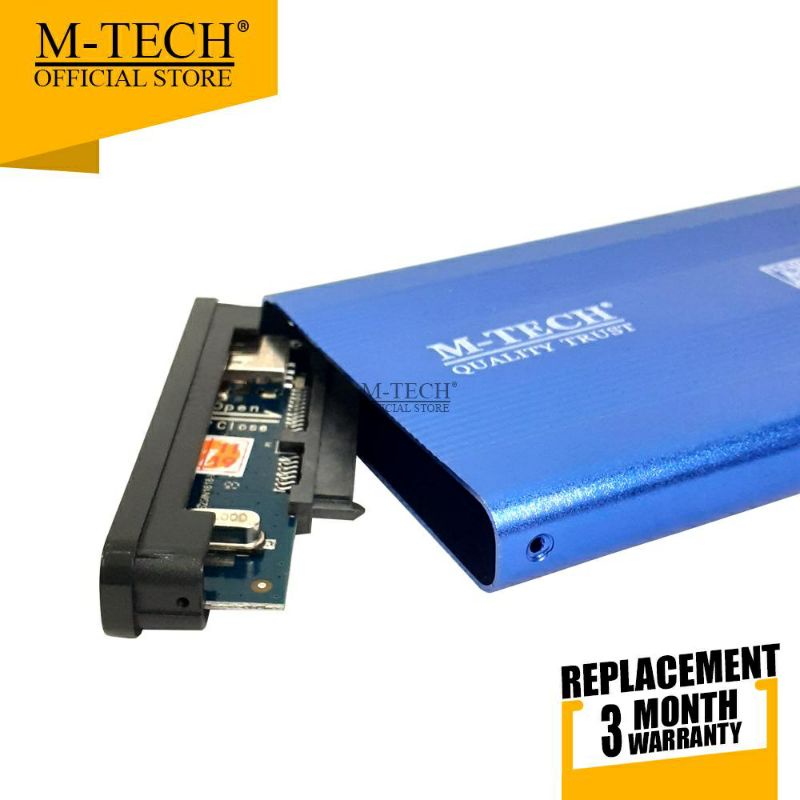 M-Tech Casing Harddisk Eksternal 2,5&quot; Enclosure Port SATA USB 2.0