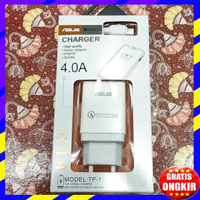 ACC HP CHARGER MICRO USB ASUS OPPO XIAOMI SAMSUNG FAST CHARGING 4 AMPER