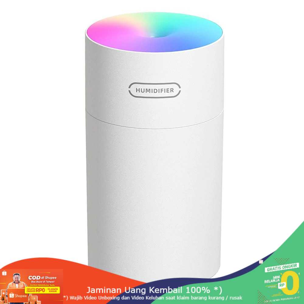 (BISA COD) RVOSTR Kesoto Air Humidifier Mobil Aromatherapy Oil Diffuser LED 270ml DQ108