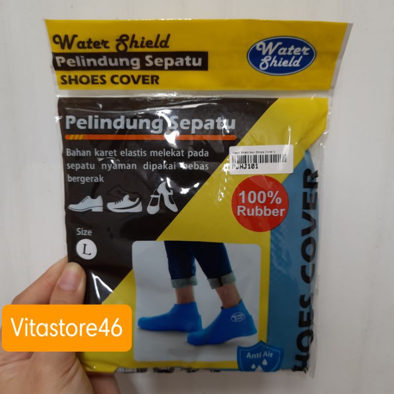 Shoes Cover Jas Hujan Sepatu Karet Anti Air Waterproof Anti Slip Latex