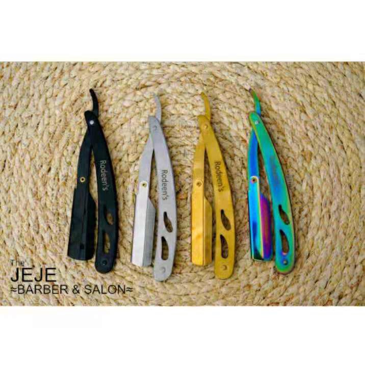 Pisau lipat isi ulang silet razor tempat silet cukur gagang rumah silet