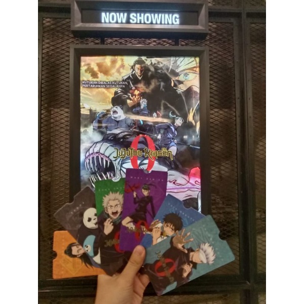 [BOOKED] COLLECTIBLE TICKET JJK 0