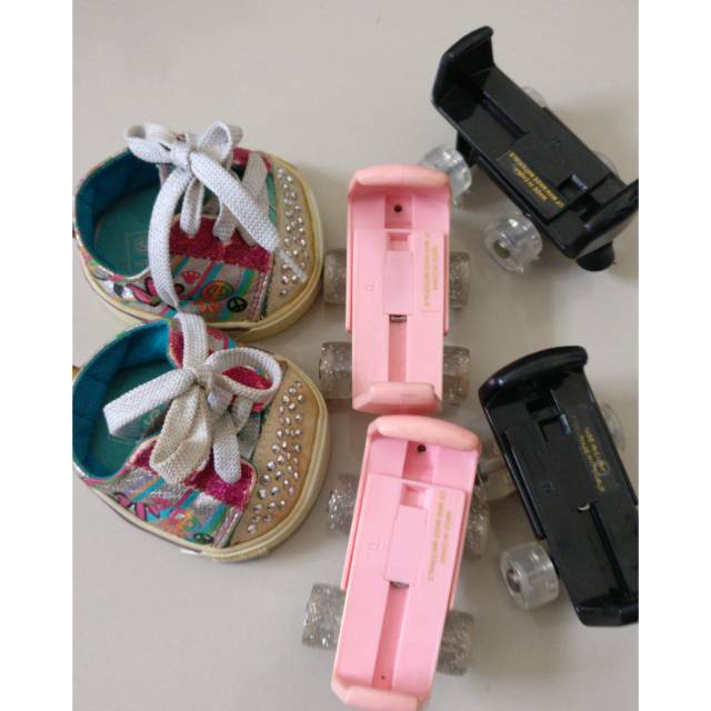 Sepatu build a bear+roda