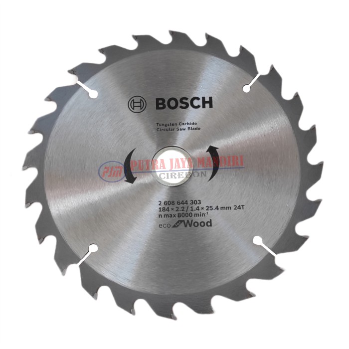 Bosch Mata Gergaji Kayu 7 Inch 24 Mata / Mata Gergaji Circle