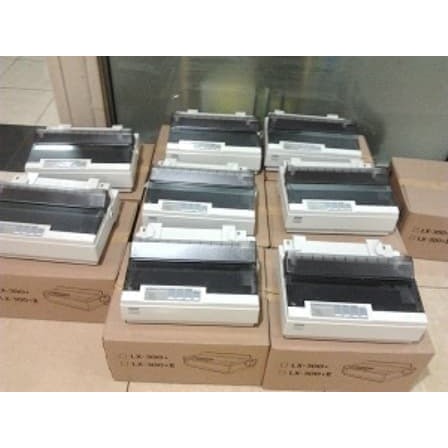 

Printer epson dotmatrix lx 3OO +II fullset dus garansi 1th