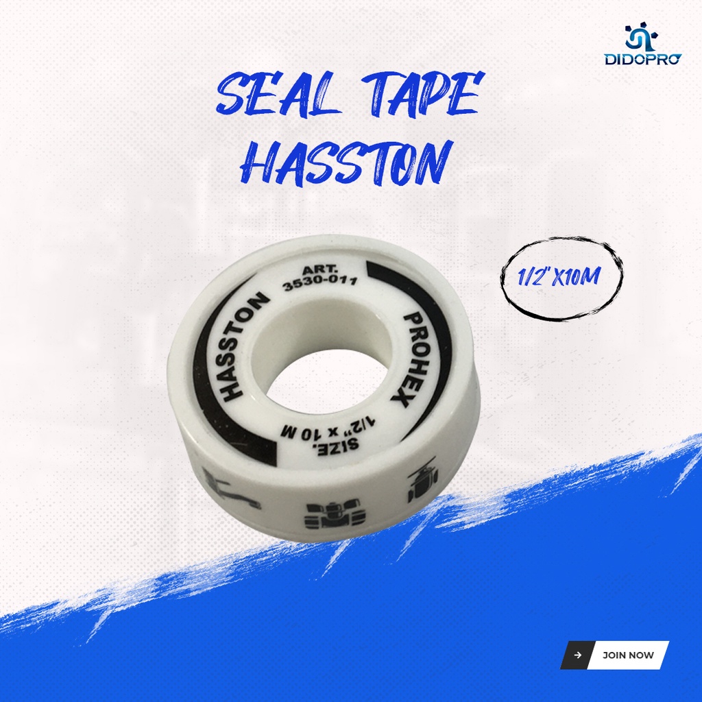 Seal Tape / Sealtape Pipa Solasi Pipa Kran 10 M Hasston