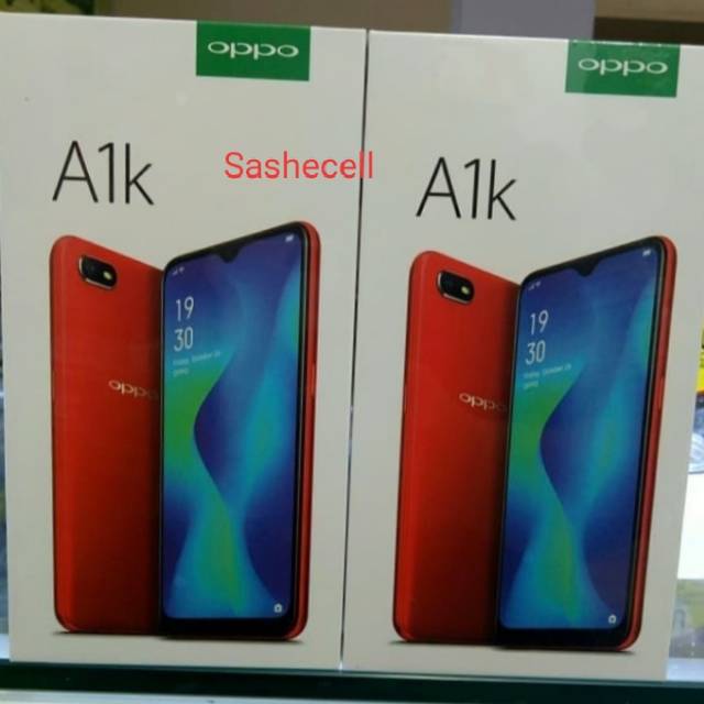 Hp oppo a1k ram 2/32 garansi resmi 1tahun no abal abal black & red