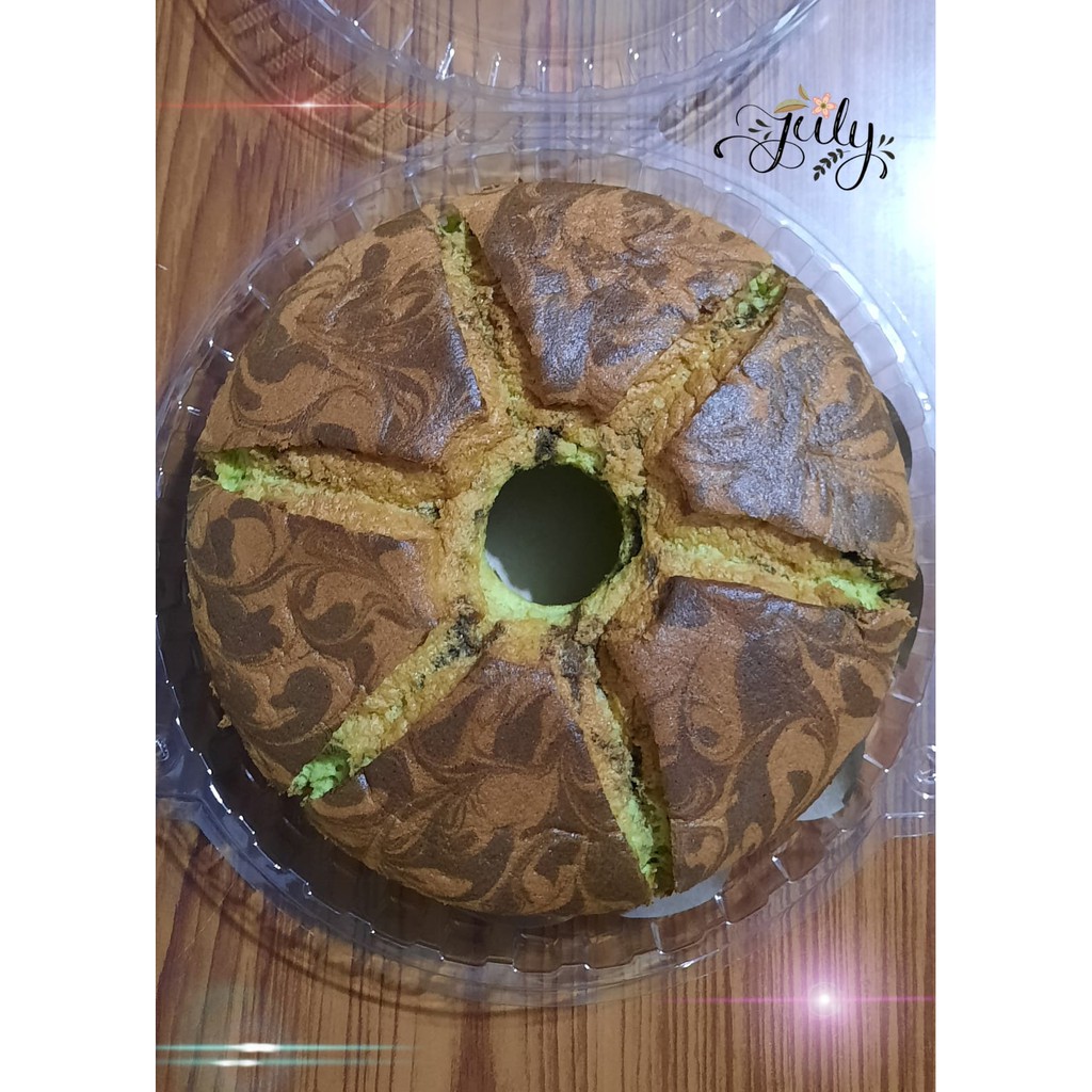 Bolu Pandan / Chiffon Pandan 26cm x 10cm