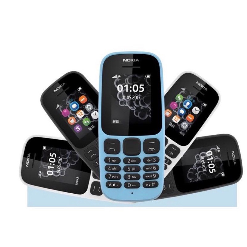 NEW HP NOKIA 105 2017 DUAL SIM