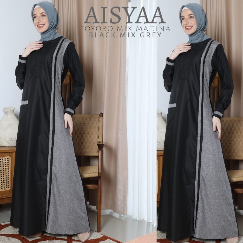 GAMIS AISYAA TOYOBO mix MADINA