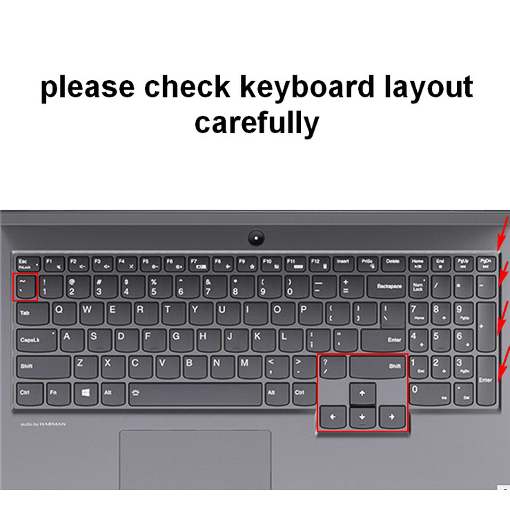 Skin Cover Pelindung Keyboard Gaming 3 Bahan Silikon Tpu Untuk Lenovo Ideapad Y7000P / R7000 2020 Lenovo