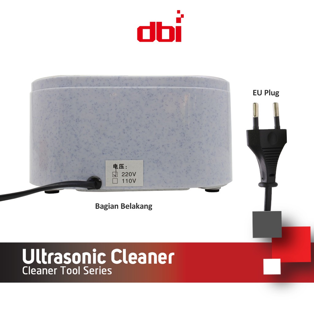 Alat Cuci Digital Ultrasonic Cleaner Mesin Pencuci PCB Emas Kacamata Jam Tangan (CK UCM 968)