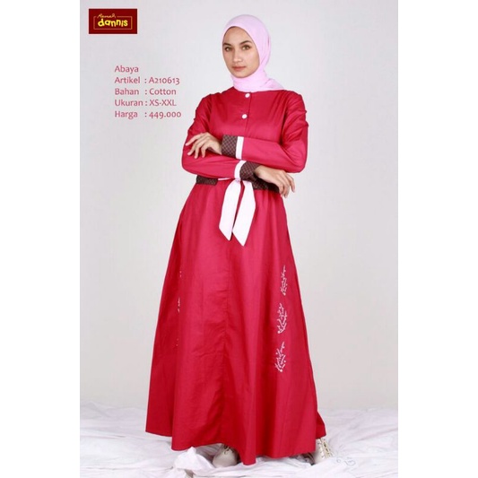 GAMIS DEWASA ABAYA DANNIS BAJU WANITA