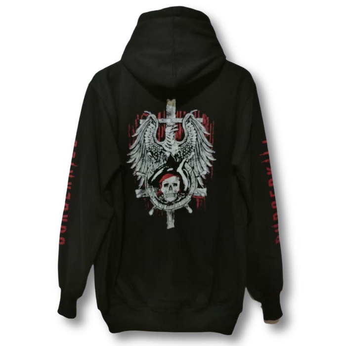 JAKET HOODIE ZIPPER BURGERKILL KEREN FLEECE - M