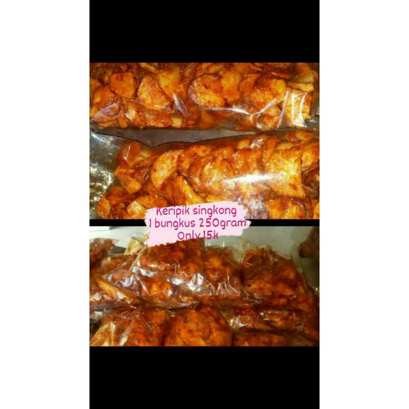 

keripik singkong pedas