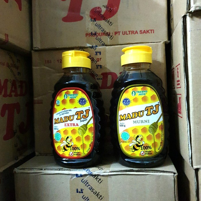

d201nhd Madu Murni Tj 500 Gram Tresno Joyo Ukuran Besar - Murni Ds201Fs