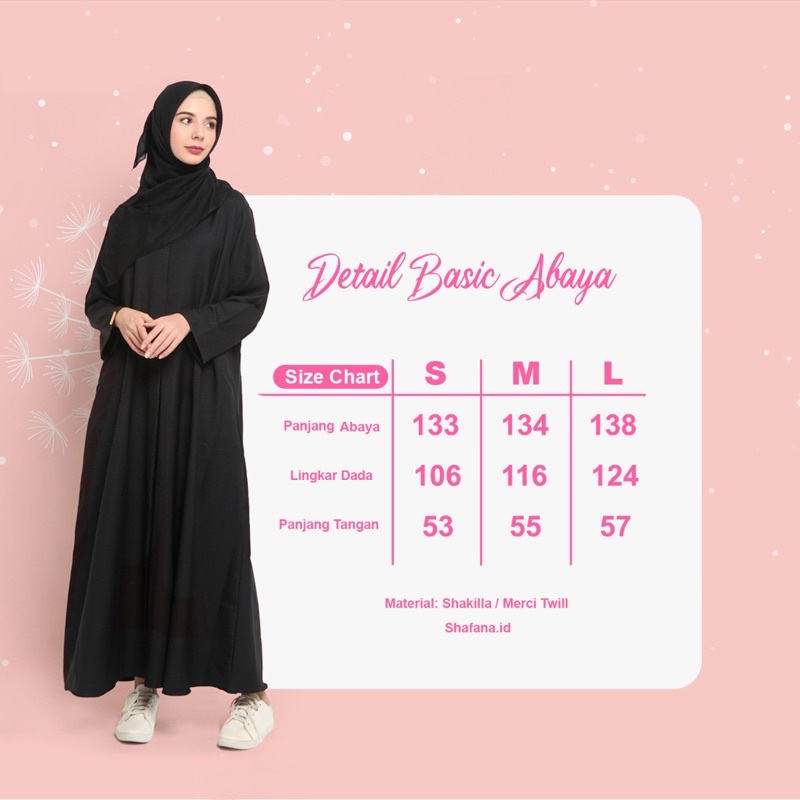 Parayu - Abaya basic | Abaya turkey | Abaya polos