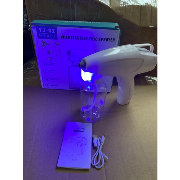wireless electric sprayer disinfektan UV led