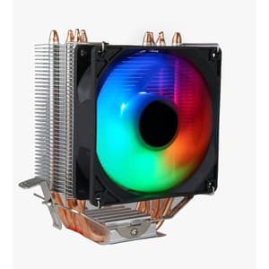 Alseye Fan Processor / Cpu Cooler Gaming Heatsink 4 Pipe RGB - AM90