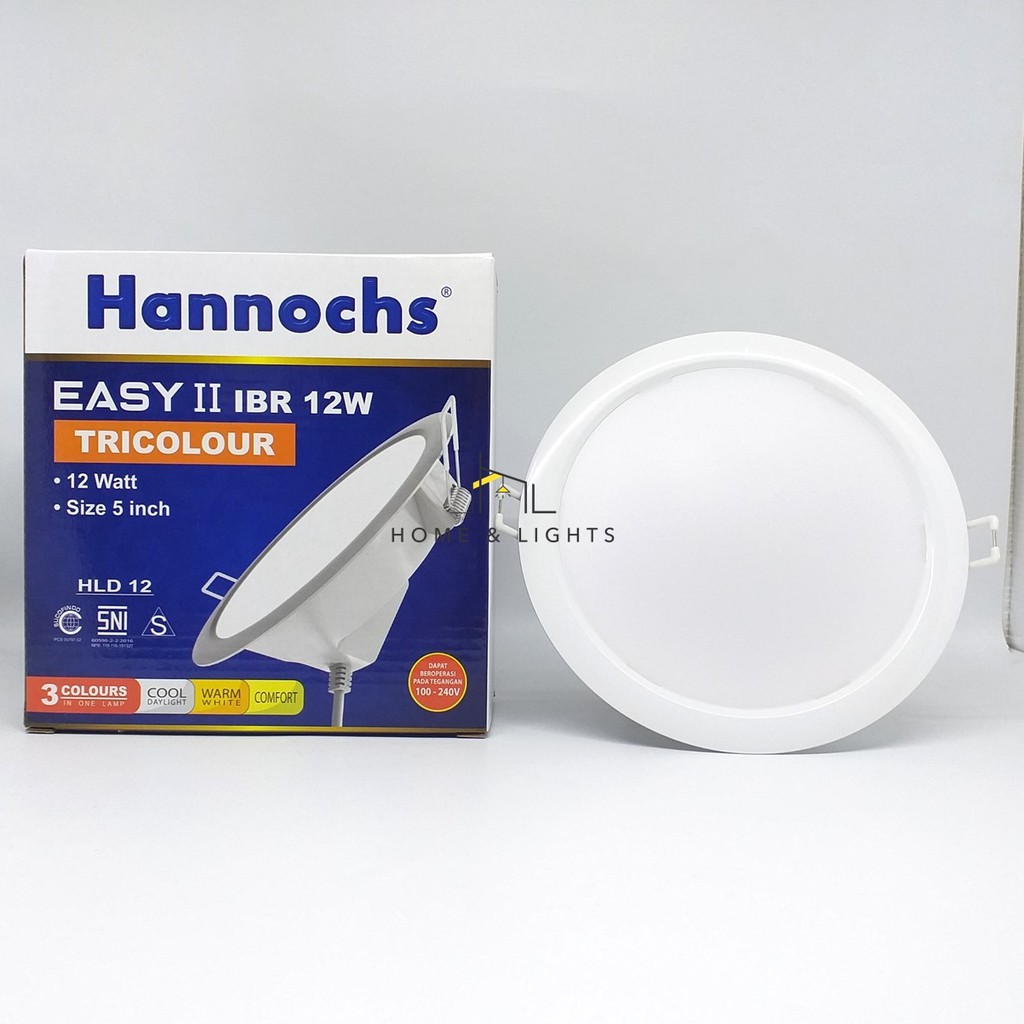 Downlight LED Tricolor Easy II Hannochs 12W