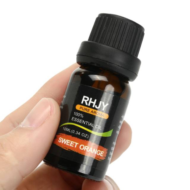 SWEET ORANGE ESSENTIAL OIL PURE 100% AROMATHERAPY AROMATERAPI MINYAK ATSIRI MURNI RHJY SWEET ORANGE