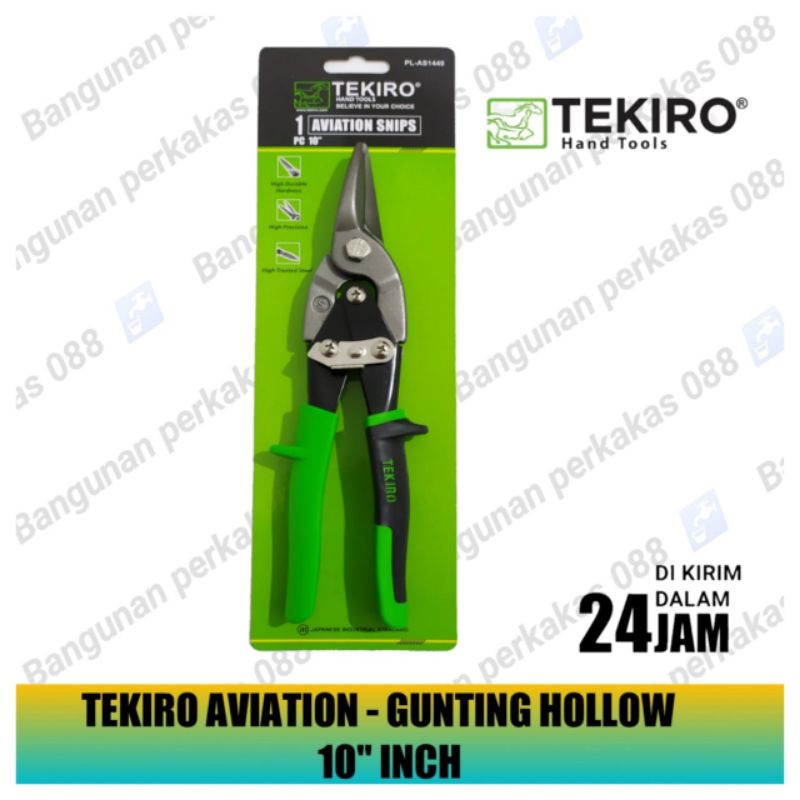 TEKIRO AVIATION SNIPS 10&quot; INCH - GUNTING BAJA RINGAN - GUNTING HOLO - GUNTING SENG