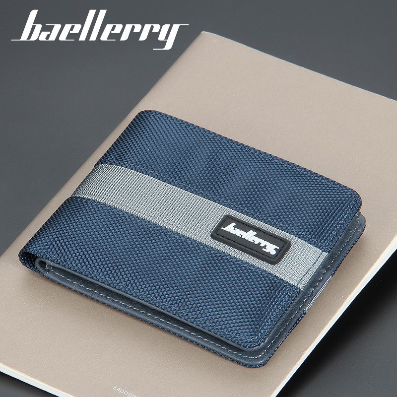 Dompet Pendek Kulit Dompet Lipat Pria Baellerry D1872