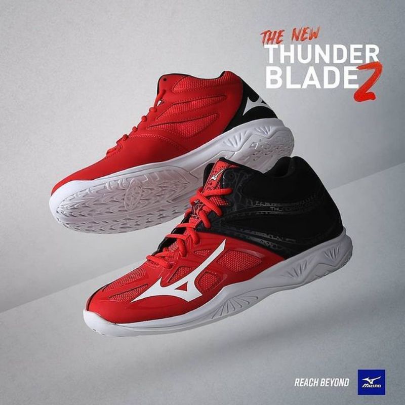 SEPATU VOLLY//MIZUNO THUNDER BLADE ORIGINAL//MIZUNO THUNDER BLADE 2 MID//THUNDER BLADE 2