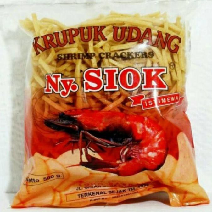 

Best Seller Kerupuk Udang Stick Ny. Siok 500gr