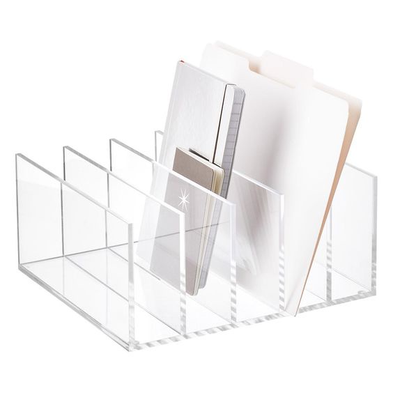 Divide | Akrilik Book Divider Akrilik Pembatas Buku Akrilik Organizer