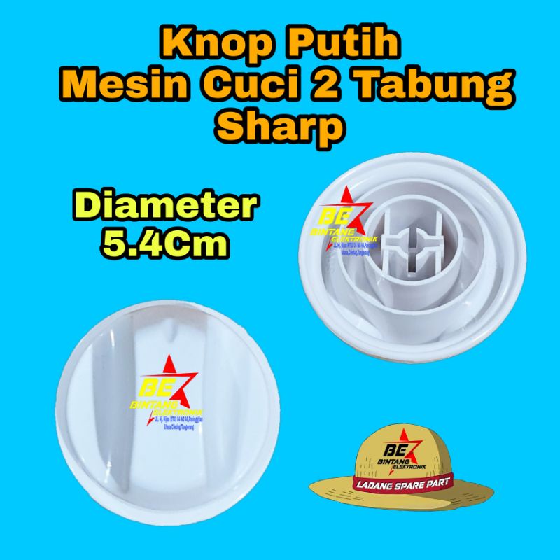 KNOP MESIN CUCI SHARP TOMBOL PUTARAN SHARP Knop Sharp