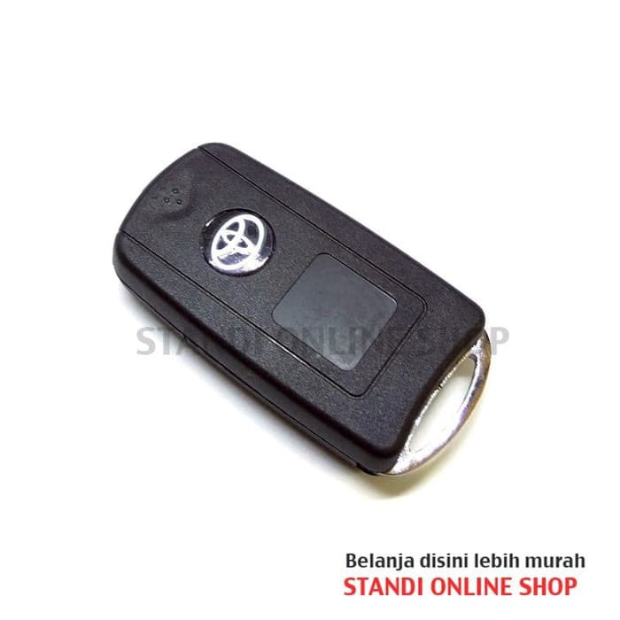 Casing Kunci Lipat FlipKey Toyota Innova Fortuner Yaris 3 Tombol