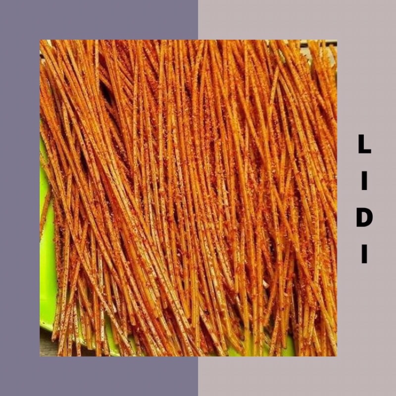 

Lidi pedas | Cemilan Lidi