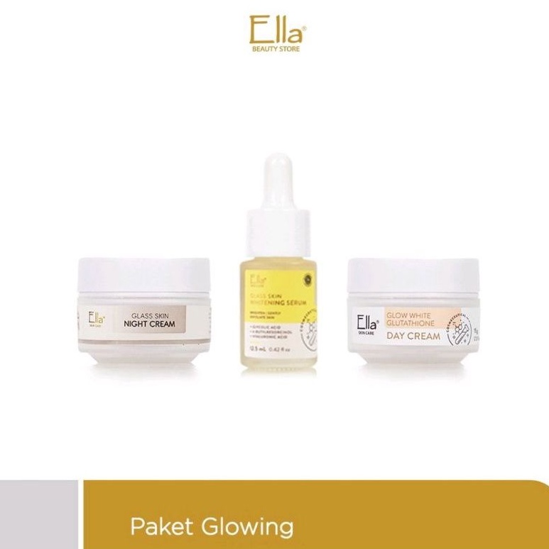 Paket glowing  (ekonomis) Ella skincare