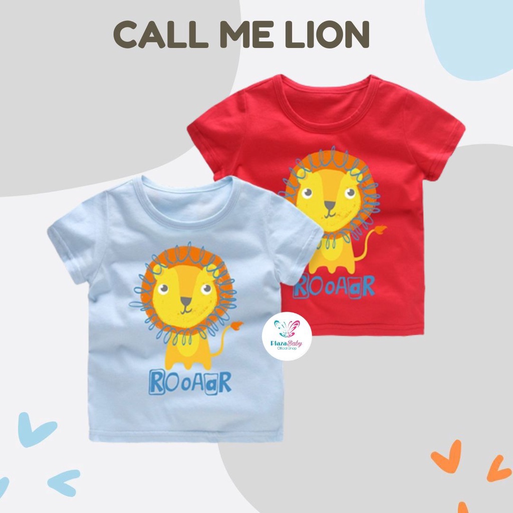 plazababyku FF1 PASSWORD CALL ME LION Setelan Anak 1 - 7 Tahun Baju Anak BerKualitas