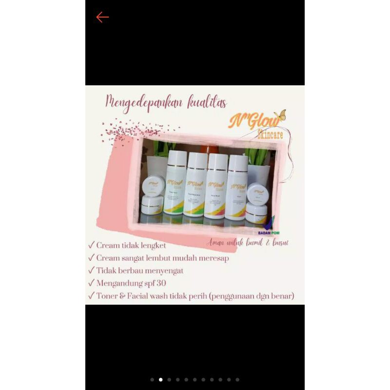 3 PAKET HEMAT N'GLOW SKINCARE