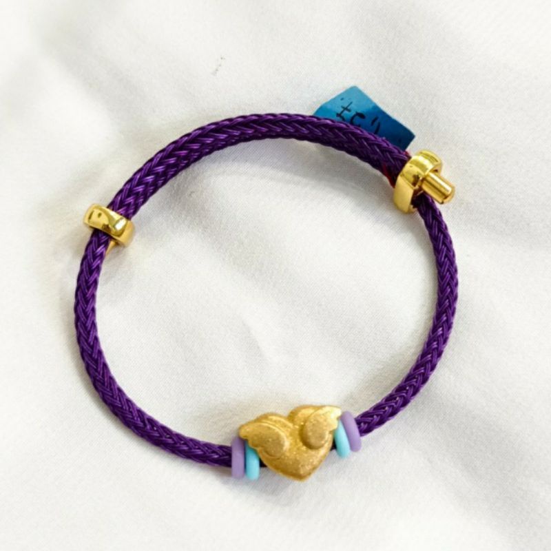 Gelang Black Swan Lake Jewellery Hadiah Teman Cantik Gold Emas asli