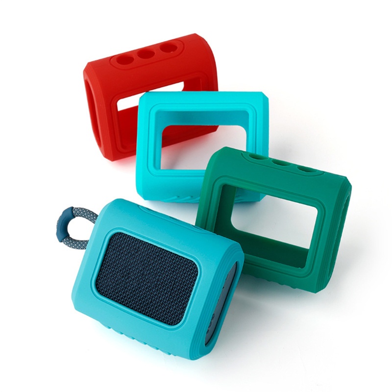 Cre Cover Pelindung Silikon Lembut Untuk GO 3go3 Speaker Kompatibel Bluetooth Cases Holders Protector