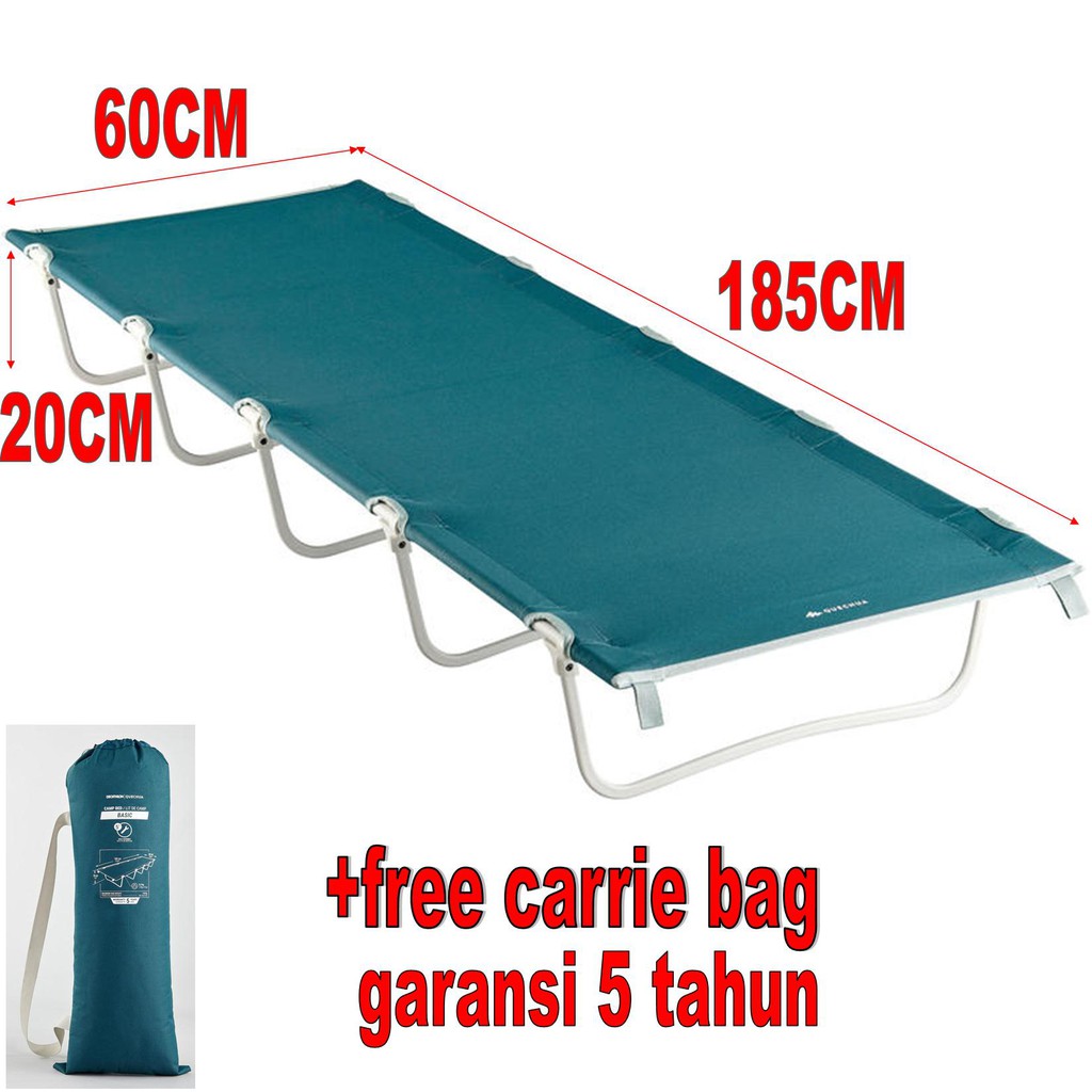 camp bed ranjang dipan kemping camping tempat tidur lipat divan velbed velbet vel dilipat campbed