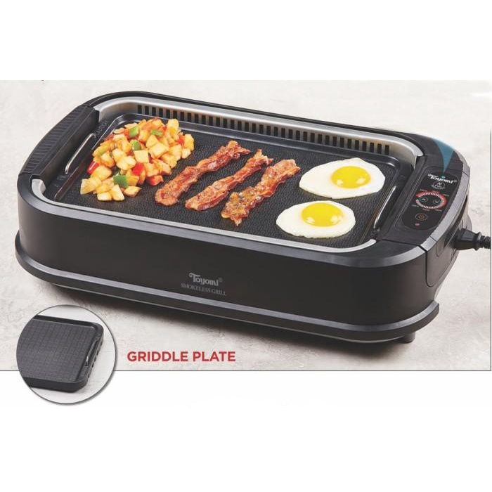 Griller Toyomi Electric Grill Smokeless Bbq 2002 - Bbq2002 Alat Grill Toyomi