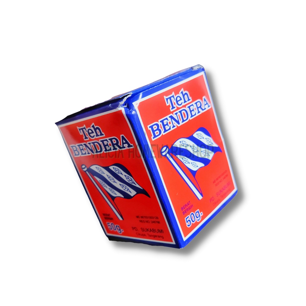 Teh Bendera kemasan 50gram/pack