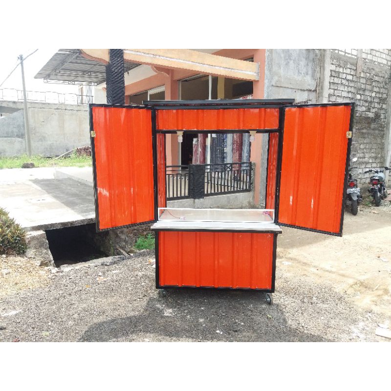 Booth Semi Kontainer Mini Murah Untuk Jualan Es Boba dll, BY CV. RAJAKARYA 2