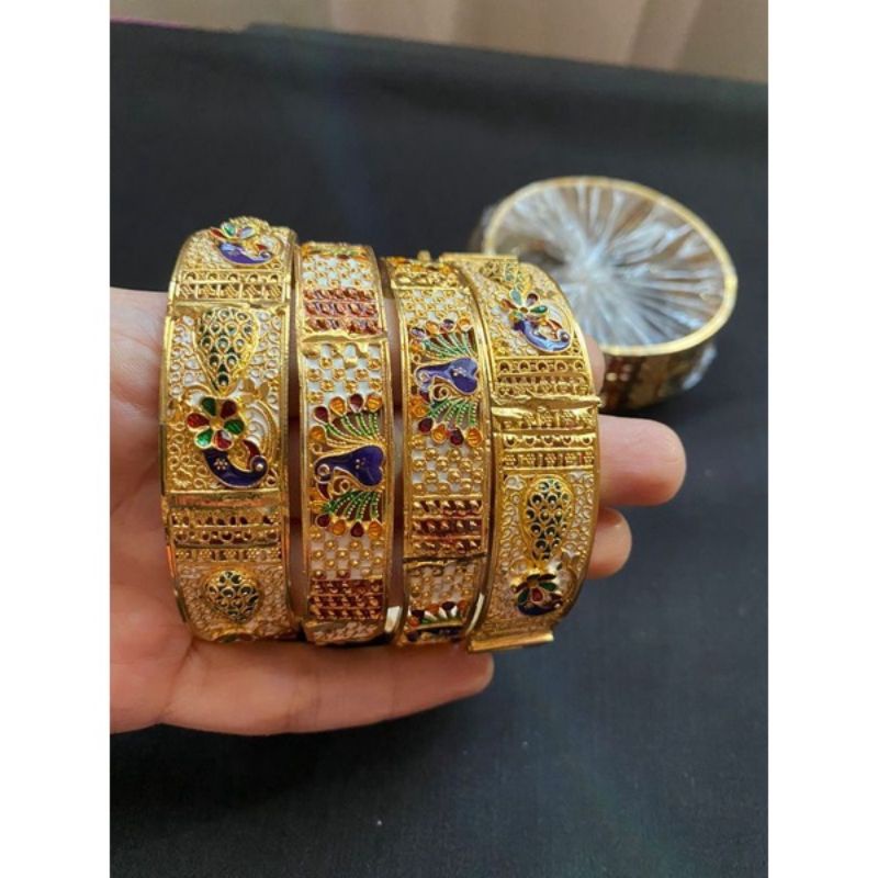 Gelang dubai india lapis emas