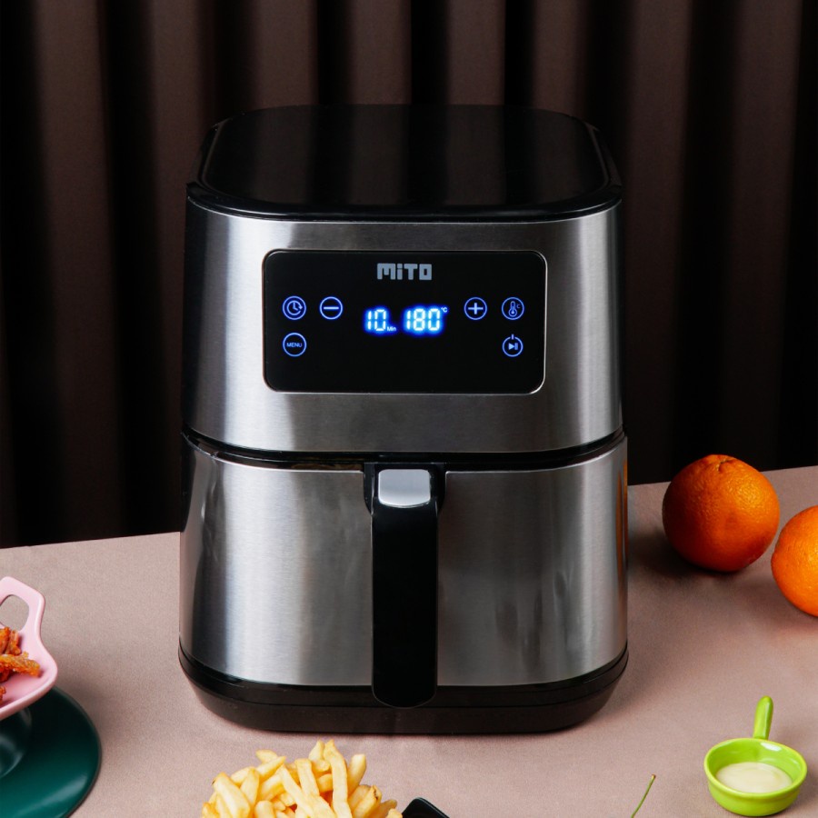 MITO Grande Air Fryer DigiFry AF10 Mesin Penggoreng Tanpa Minyak 6L